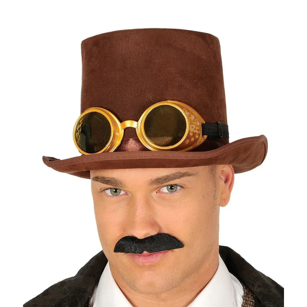 Gafas Steampunk Doradas Steampunk Sustitución