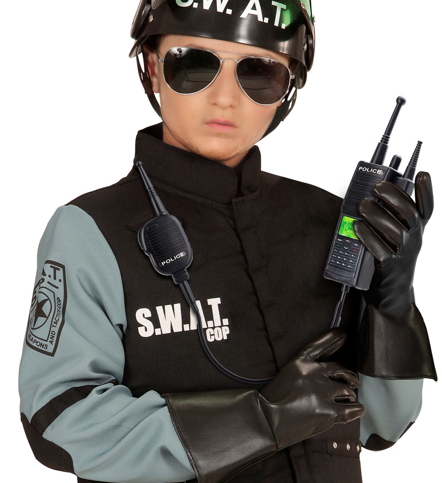Radio de Policía con Altavoz para el Hombro Policía Widmann