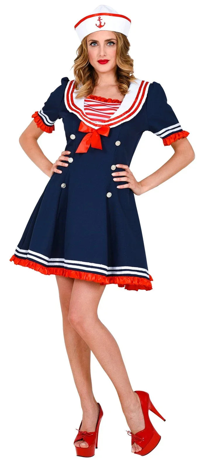 Disfraz de Marinera Coqueta para Mujer Marineros Widmann
