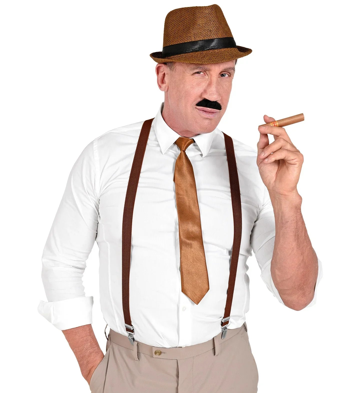 Kit de Disfraz de Hombre Años 20 Charleston, Gangster y Años 20 Widmann