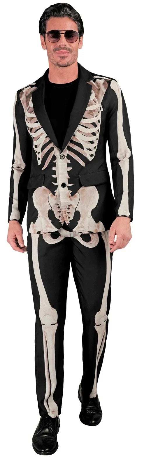Traje de Esqueleto para Hombre Trajes Originales Widmann