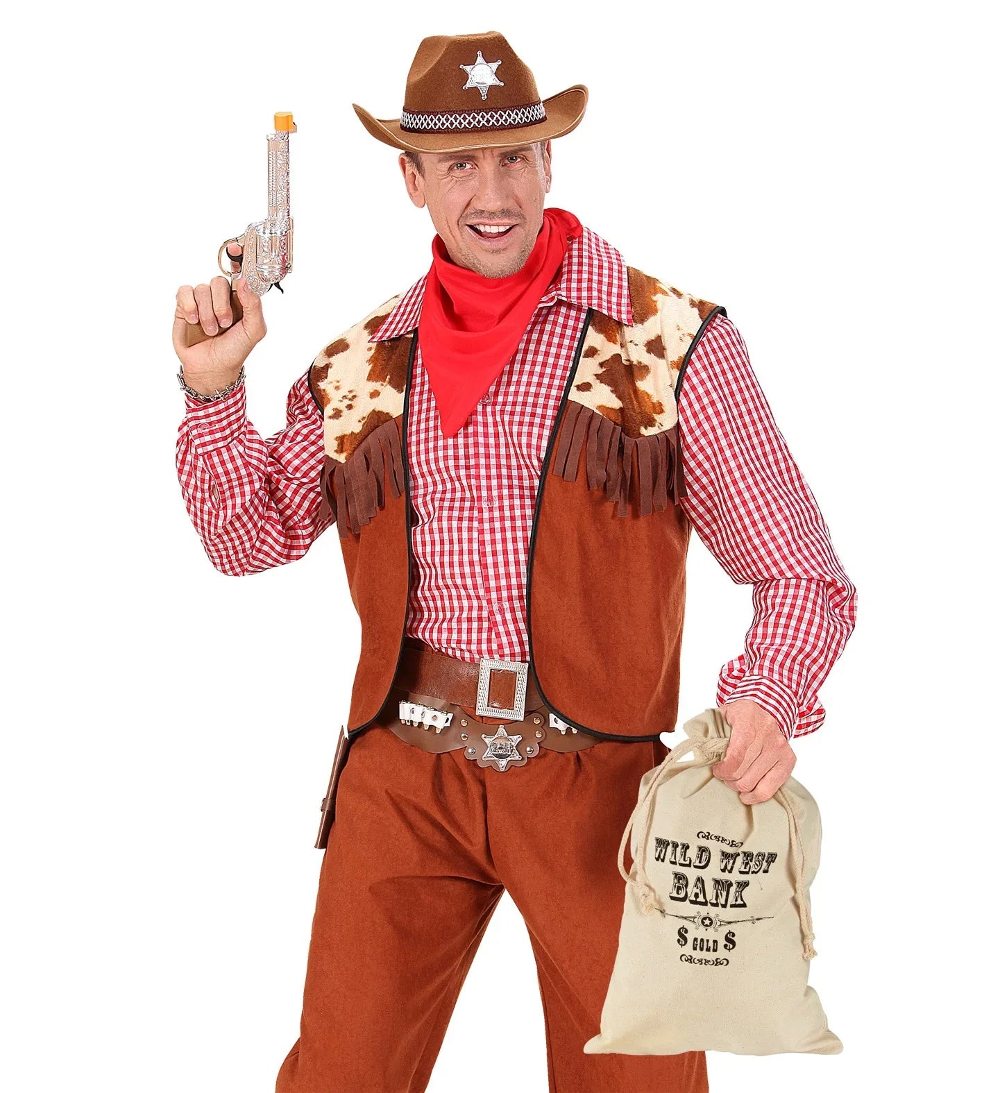 Bolsa de Dinero con el Símbolo del Dólar Complementos Vaqueros Widmann