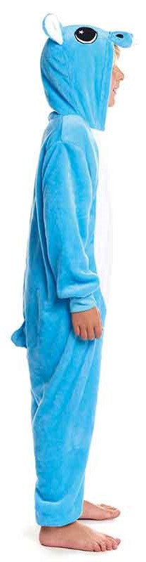 Disfraz de Hipopótamo Azul de Peluche Infantil Animales Infantiles Partilandia