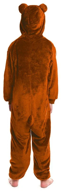 Disfraz de Mono Pijama de Peluche Infantil Mono y Gorila Partilandia