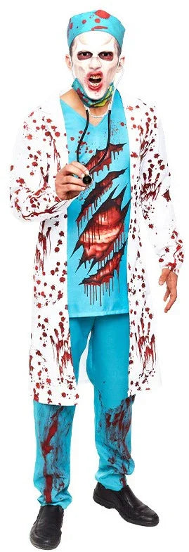 Disfraz de Cirujano Zombie para Adulto Zombies Partilandia