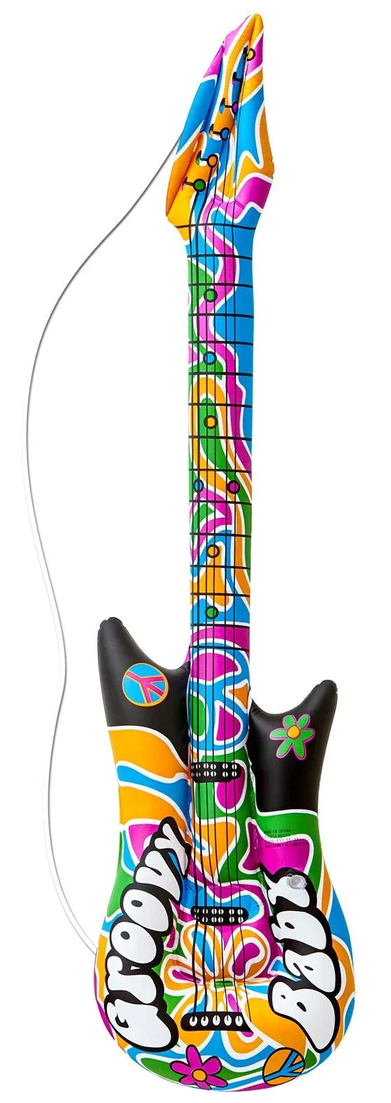 Guitarra Eléctrica Hinchable de Hippie Complementos Hippies Widmann