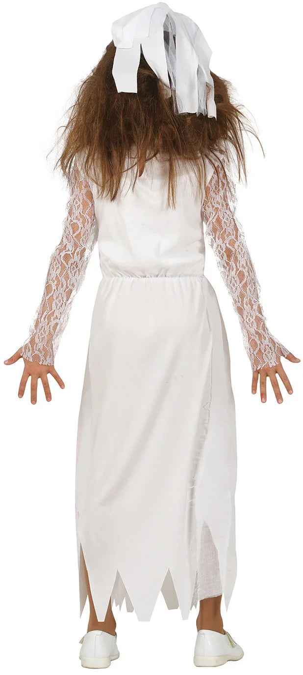 Disfraz de Novia Sangrienta para Niña Novias Cadáver Guirca
