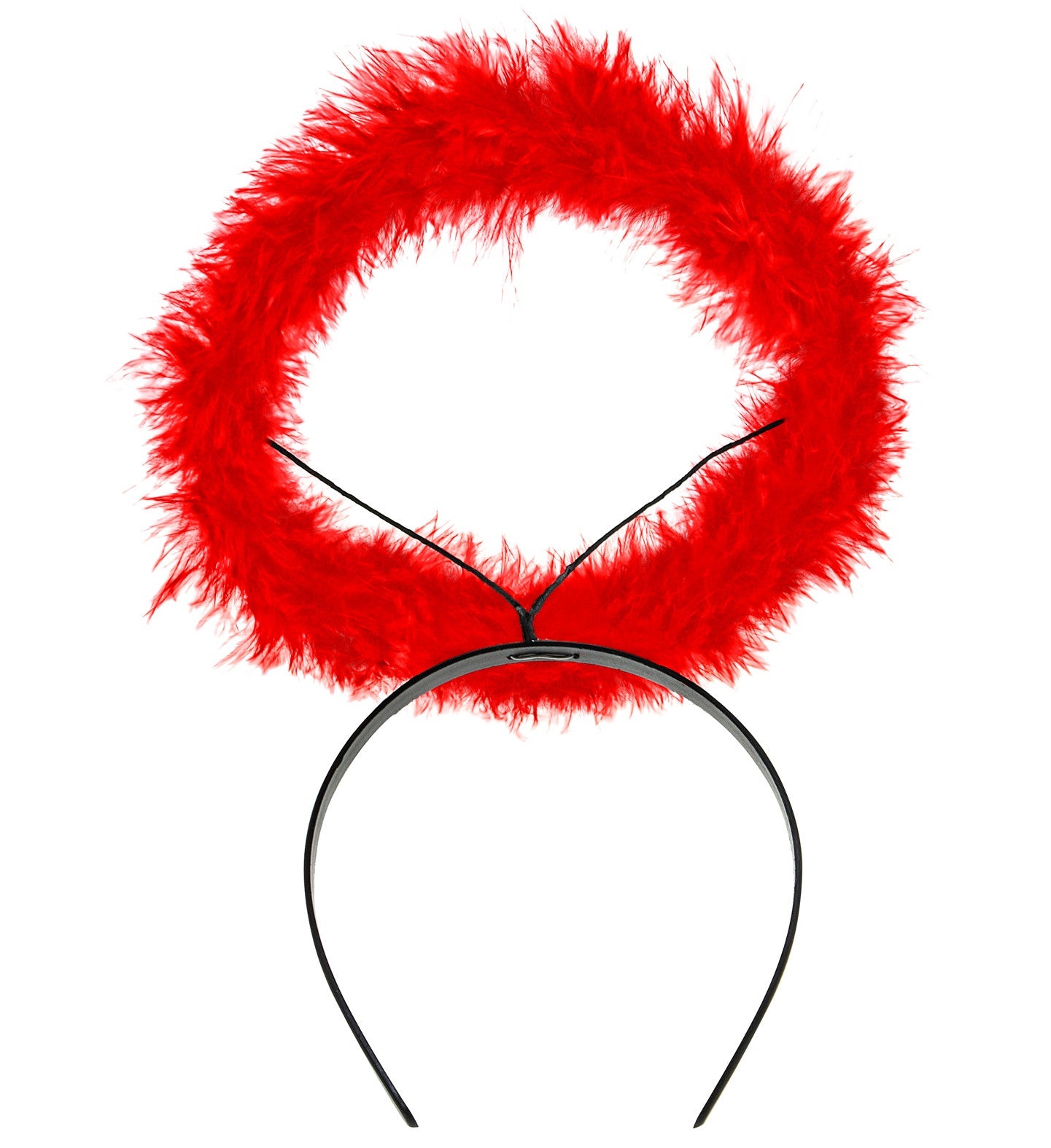 Diadema con Aureola Roja Demoníaca Accesorios Halloween Widmann