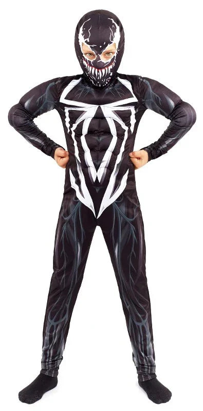 Disfraz de Venom Musculoso Infantil Venom Partilandia