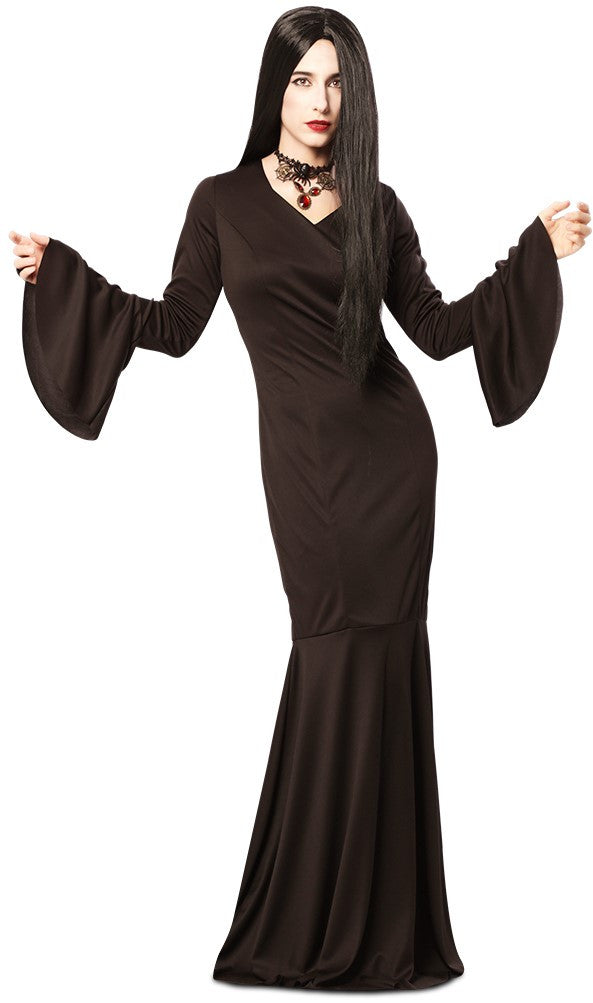 Disfraz de Morticia para Mujer Morticia Addams EuroCarnavales