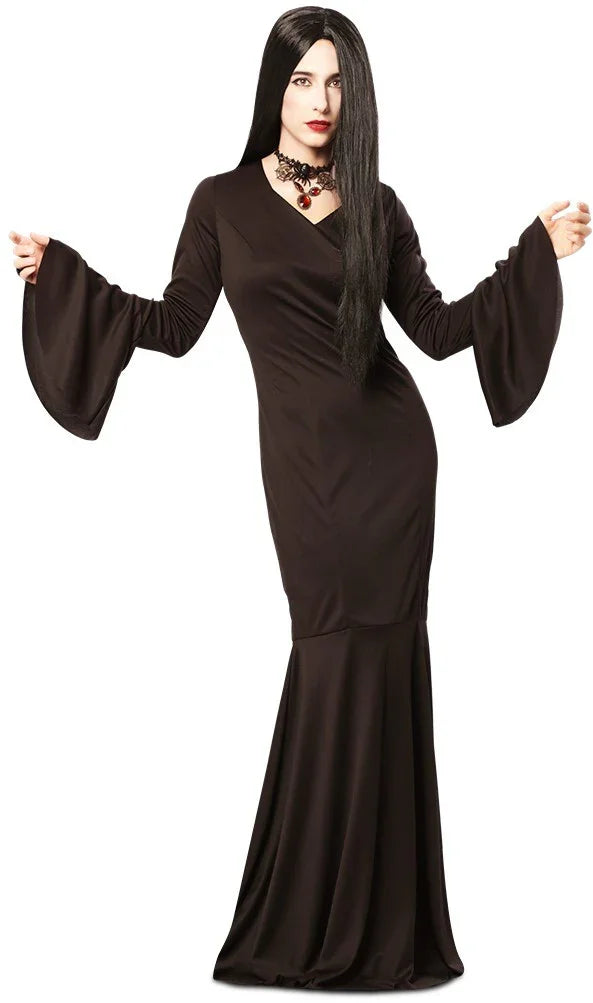 Disfraz de Morticia para Mujer Morticia Addams EuroCarnavales