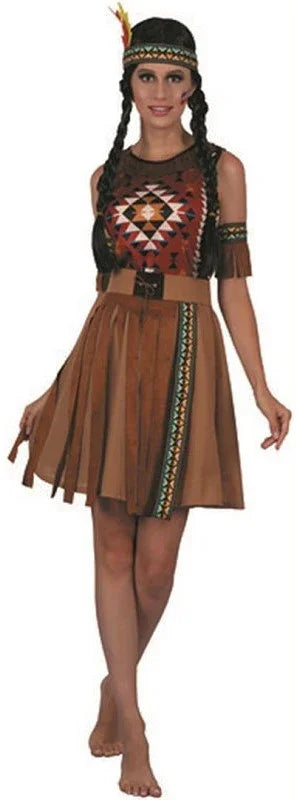 Disfraz de India Comanche para Mujer Indio Llopis