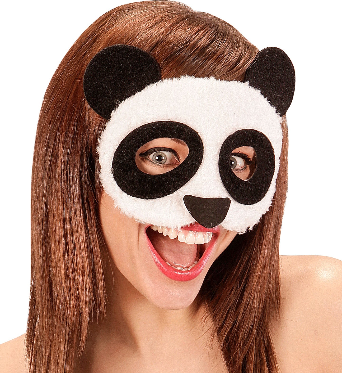 Máscara de Oso Panda de Peluche Oso Panda Widmann