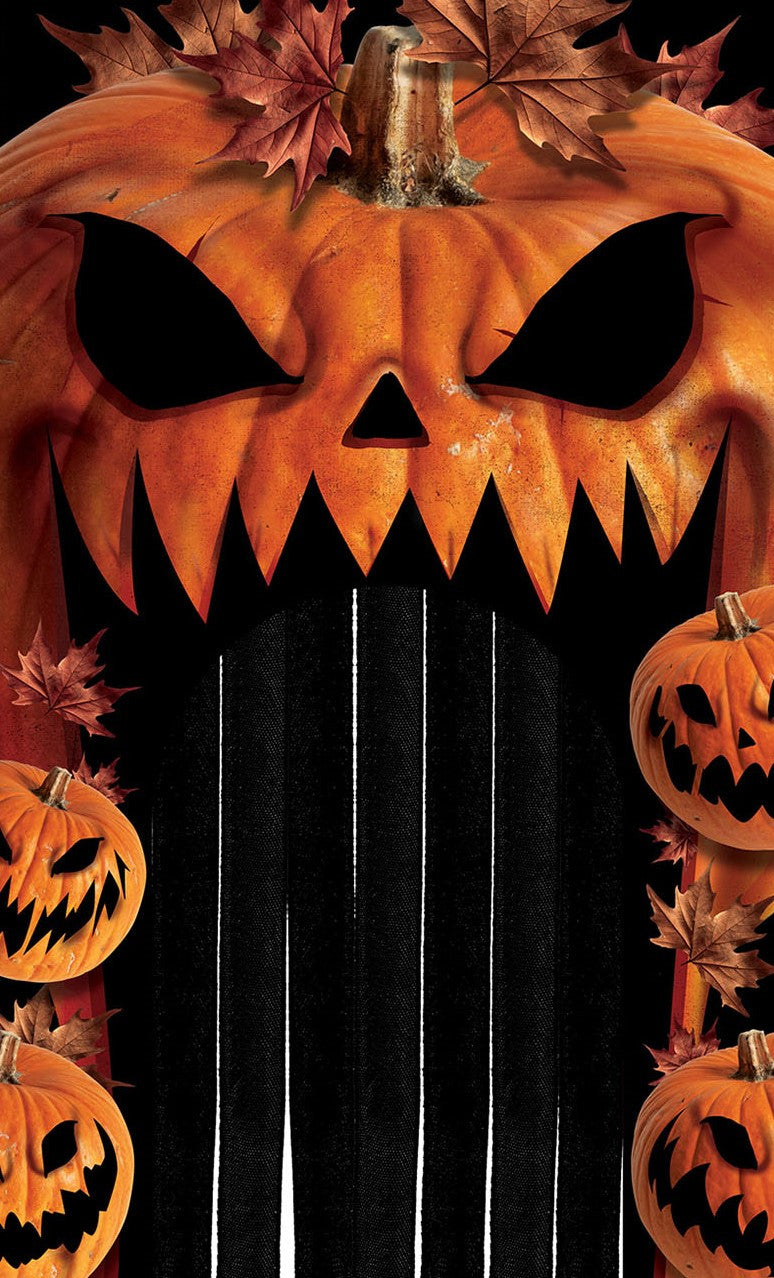 Decoración de Calabaza Diabólica para Puertas Decoración Halloween Guirca