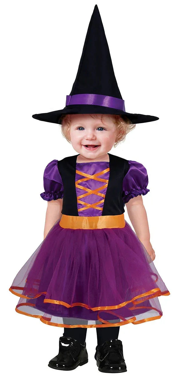 Disfraz de Bruja Divertida para Bebé Brujas Guirca
