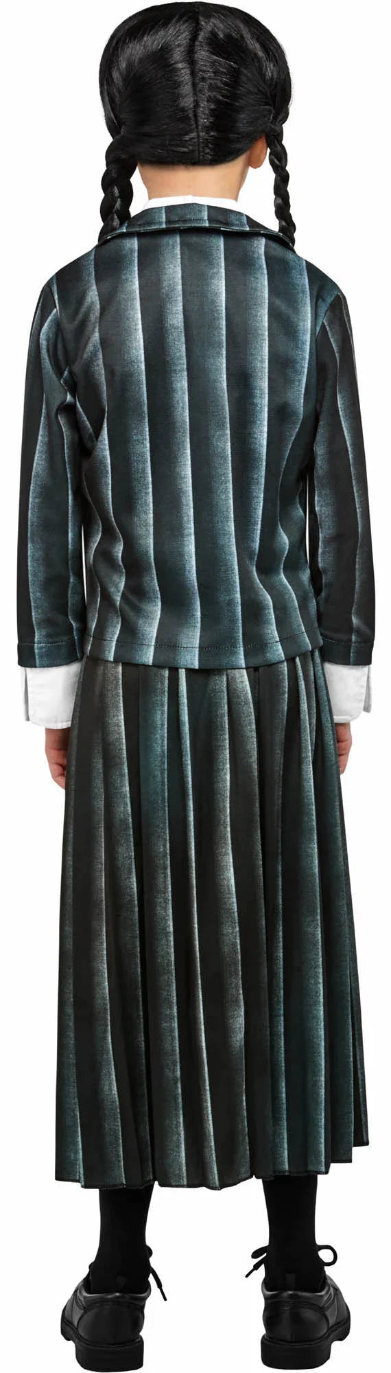 Disfraz de Miércoles Addams con Uniforme para Niña Miércoles Addams Rubies