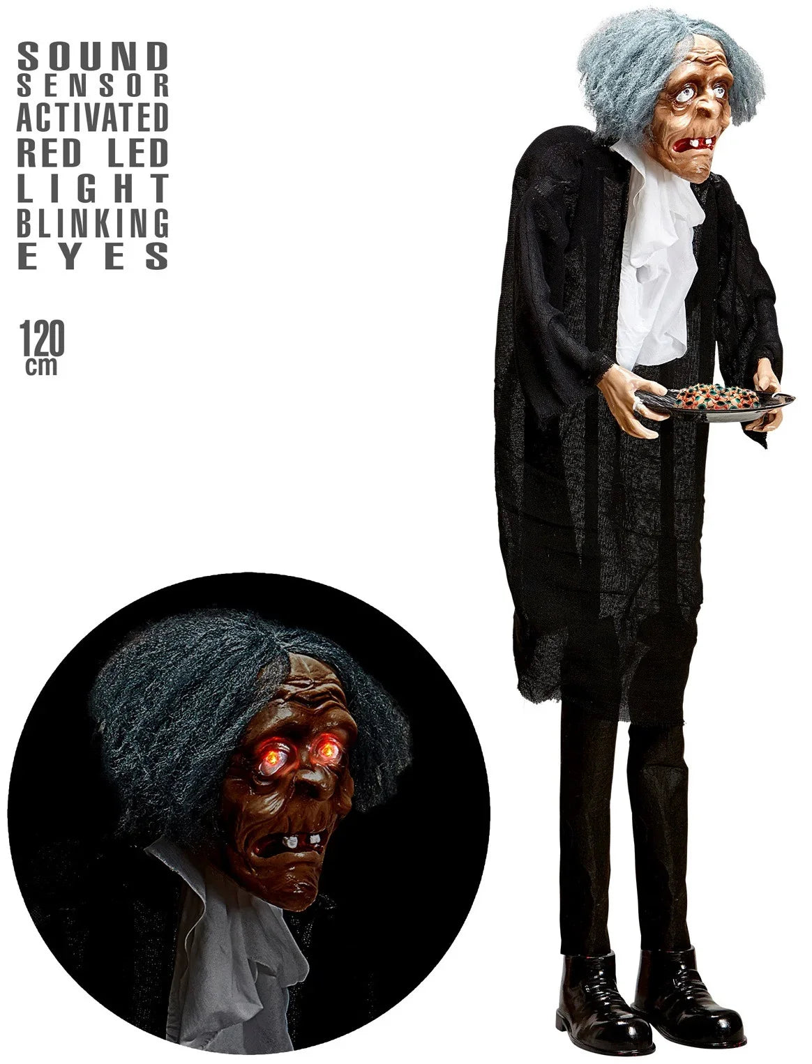 Mayordomo Tétrico de Decoración Decoración Halloween Widmann