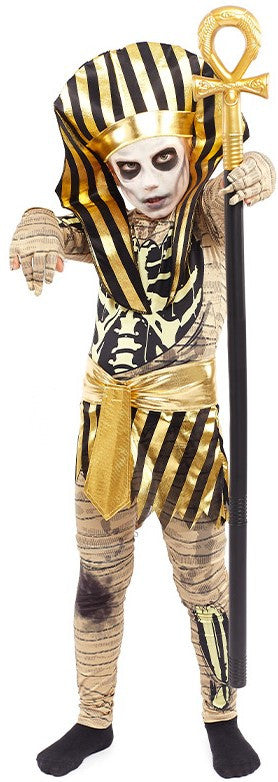 Disfraz de Momia Faraón para Niño | Comprar Online
