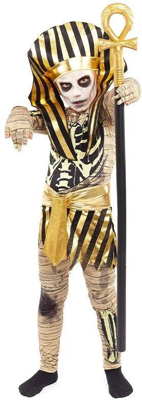 Disfraz de Momia Faraón para Niño Momias Partilandia