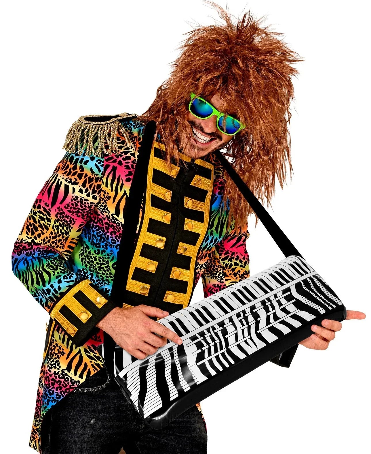 Teclado de Piano Electrónico Hinchable con Correa Músicos y Cantantes Widmann