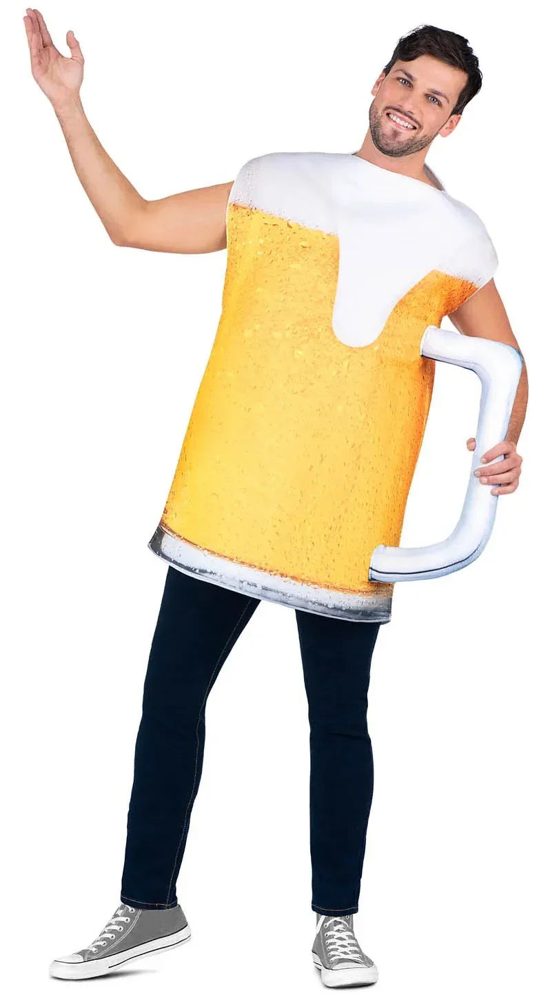 Disfraz de Jarra de Cerveza para Adulto Cerveza Viving