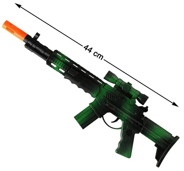 Metralleta de Camuflaje con Sonido Pistolas, Rifles y Metralletas Atosa