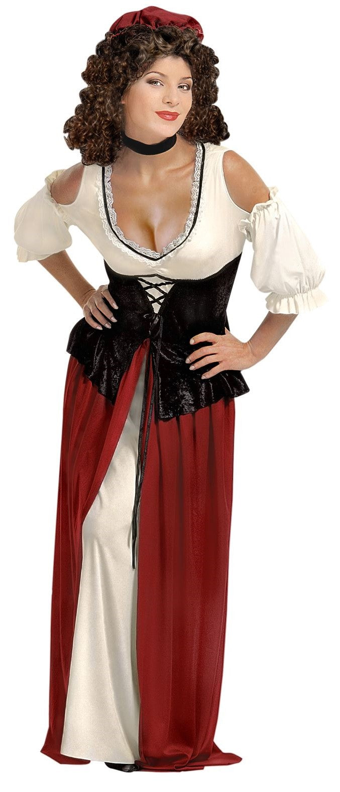 Disfraz de Posadera Medieval para Adulto