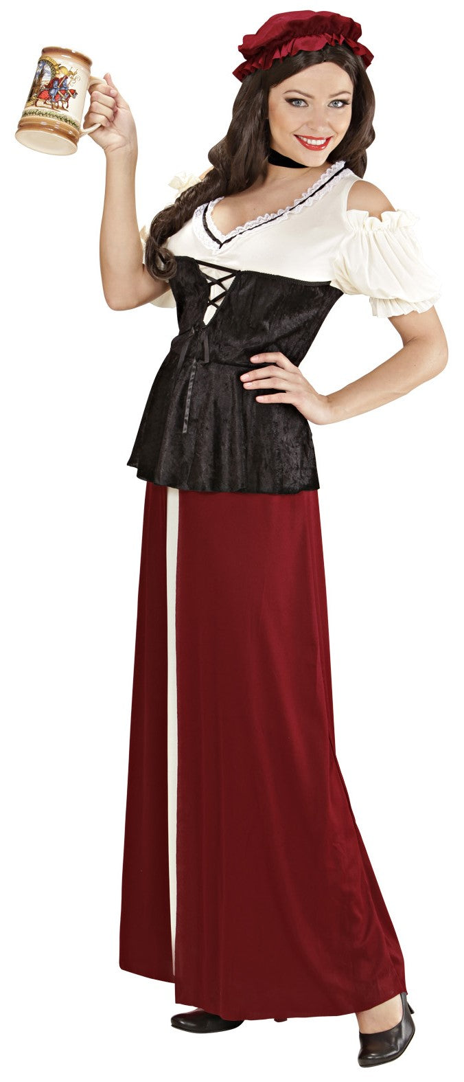 Disfraz de Posadera Medieval para Adulto