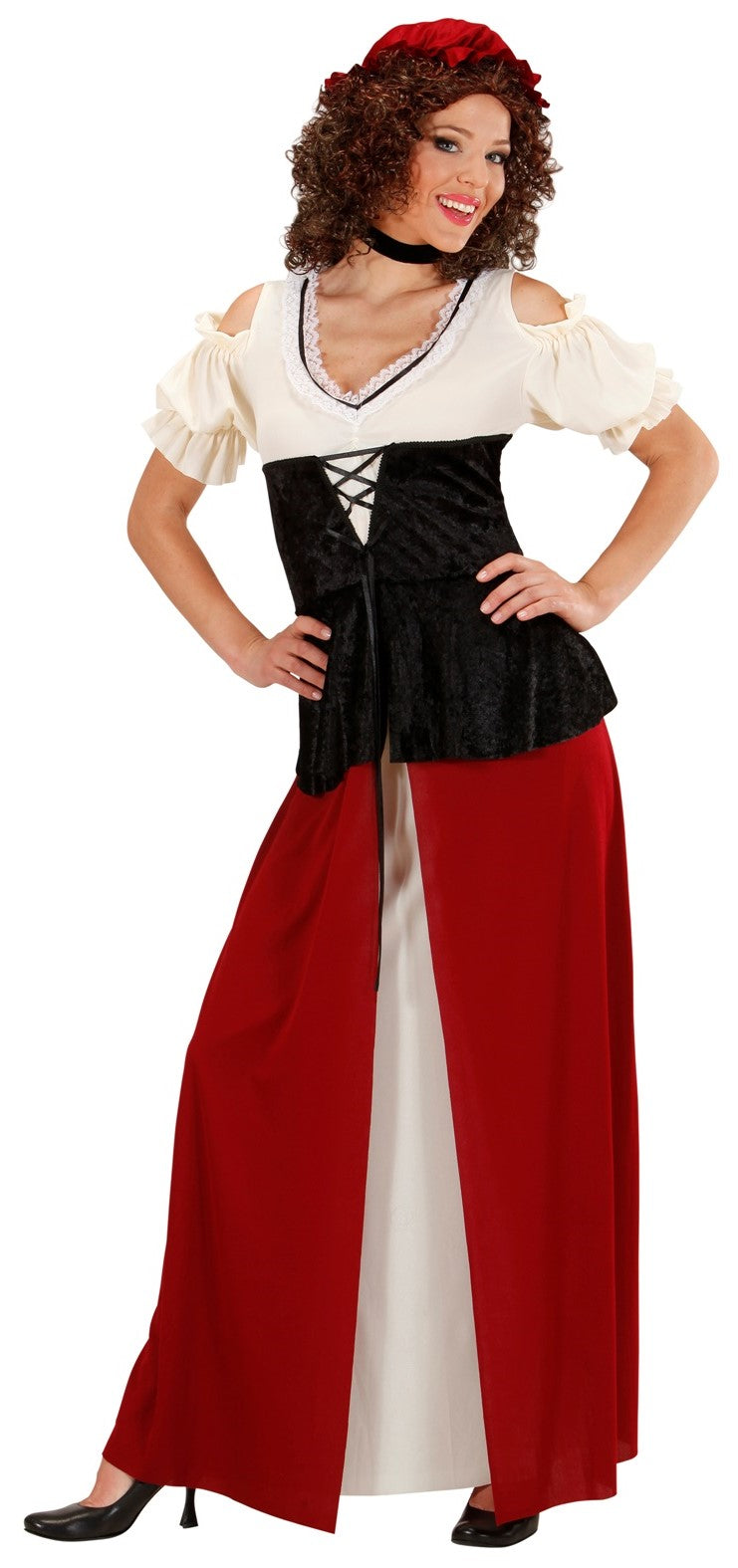 Disfraz de Posadera Medieval para Adulto