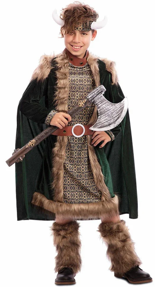 Disfraz de Saqueador Vikingo para Niño Vikingos Infantiles EuroCarnavales
