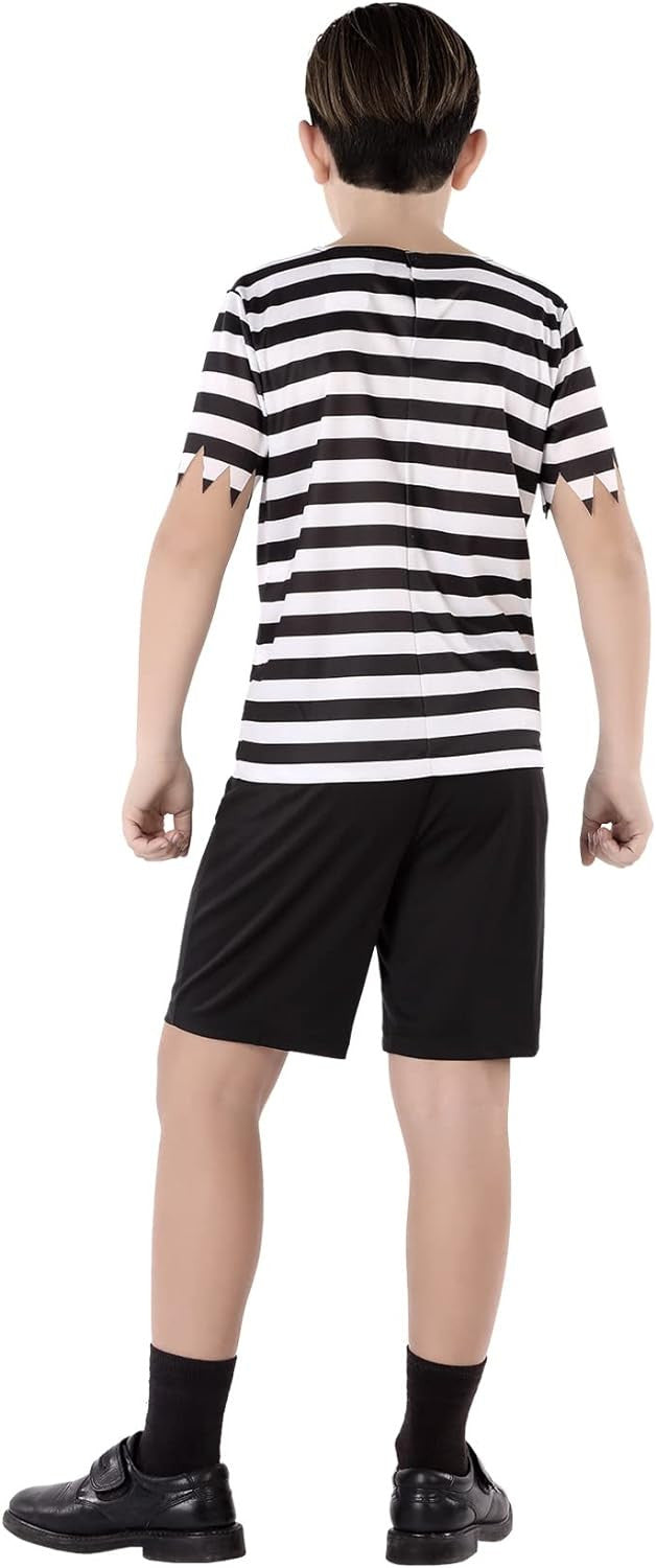 Disfraz de Pugsley Niño de la Familia Addams Infantil Pugsley Addams Atosa