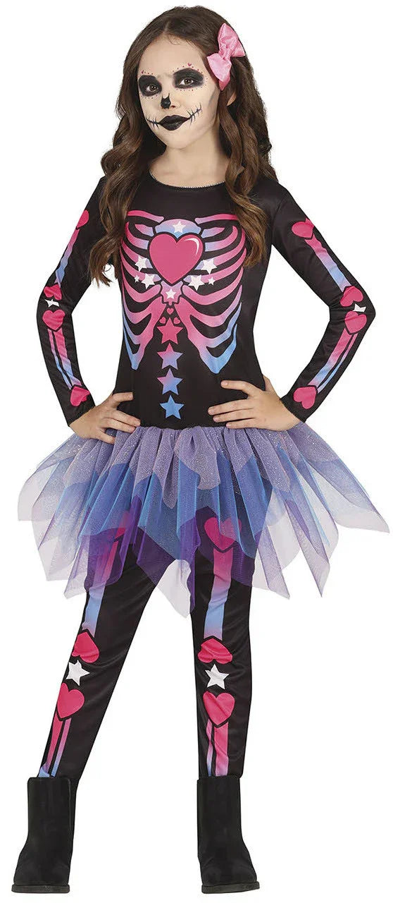 Disfraz Halloween Esqueleto con Tutú Rosa para Niña Talla 3 - 4 Años | Walmart Disfraz Halloween Esqueleto con Tutú Rosa para Niña Talla 3 - 4 Años | Walmart