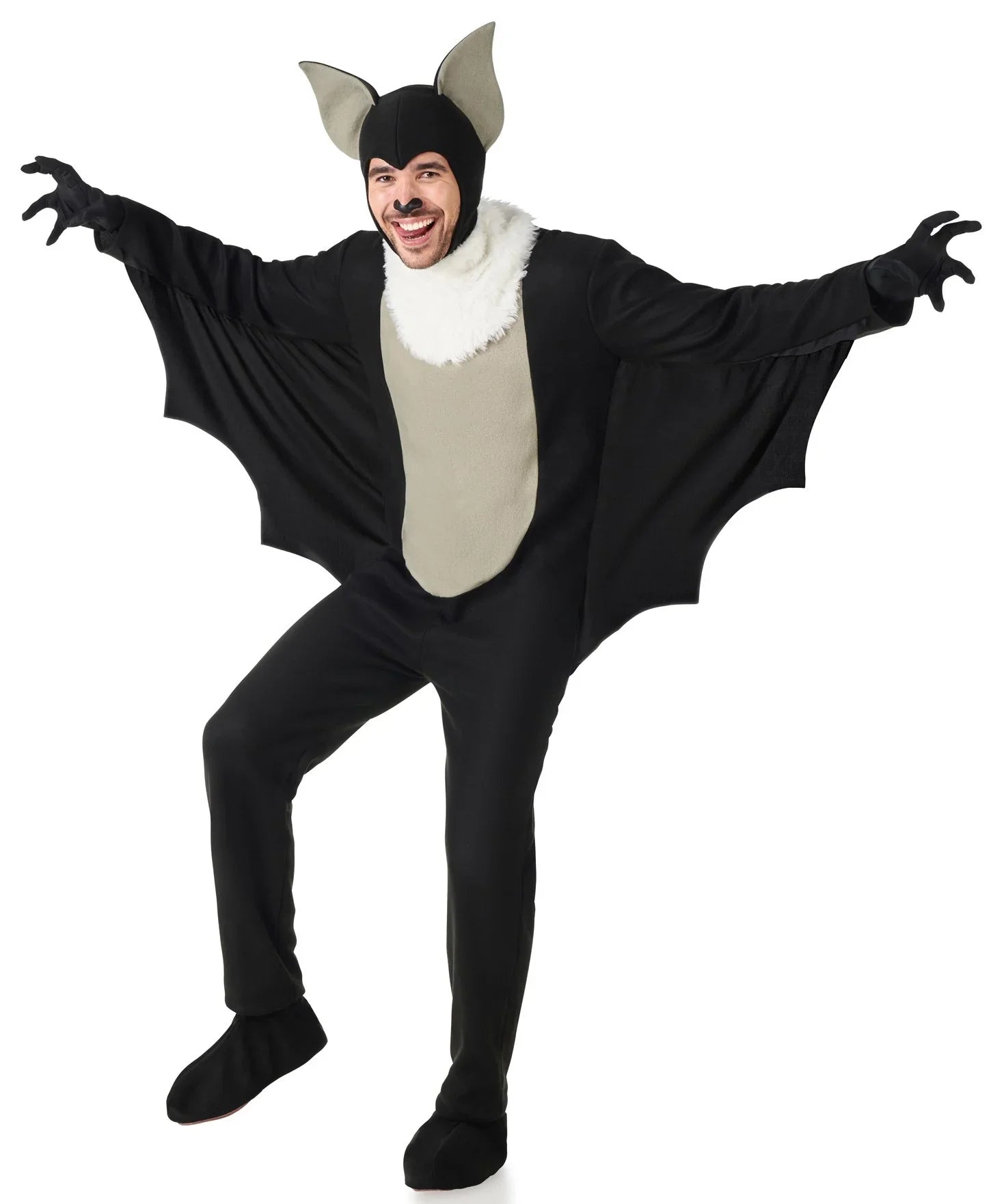 Disfraz de Murciélago con Alas para Hombre Vampiros y vampiresas Kimokawaii