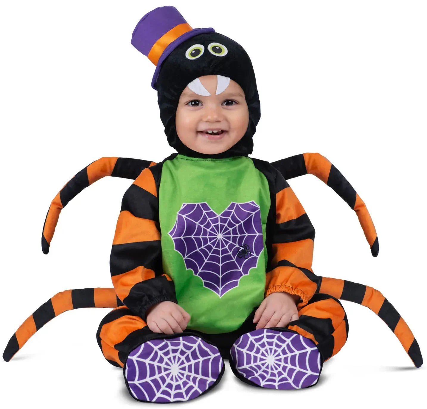 Disfraz de Araña Colorida para Bebé Halloween Infantiles Viving