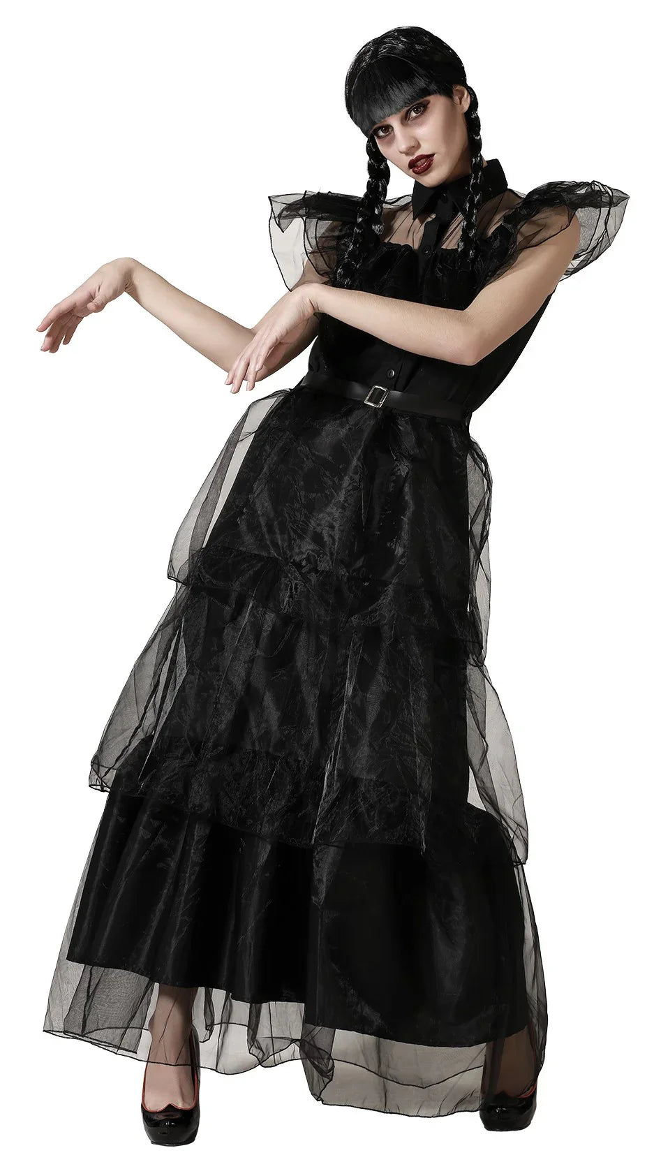 Disfraz de Miércoles de Fiesta para Mujer Miércoles Addams Atosa