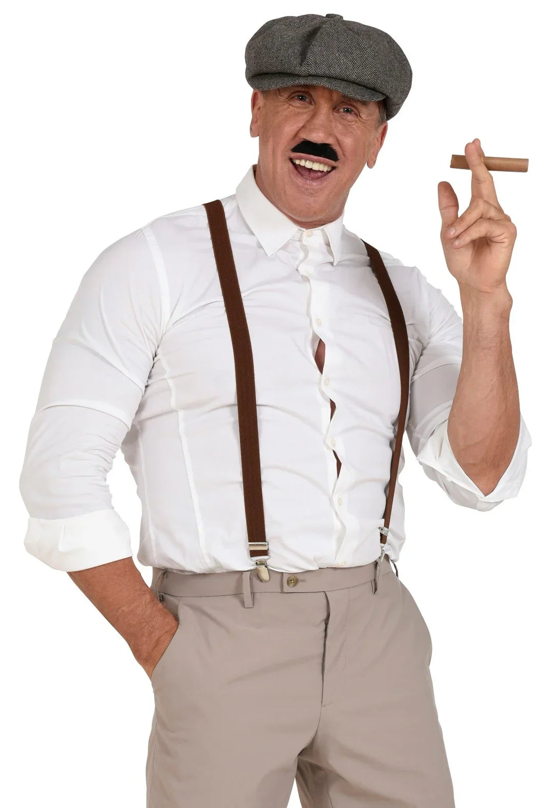 Kit de Disfraz de Gangster Años 20 Peaky Blinders Charleston, Gangster y Años 20 Widmann