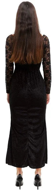 Disfraz de Morticia Addams Elegante para Mujer Morticia Addams Partilandia