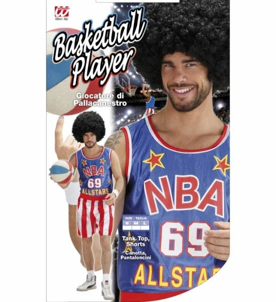 Disfraz de Jugador de Baloncesto - Harlem Globetrotters - Deportes y Animadoras Widmann