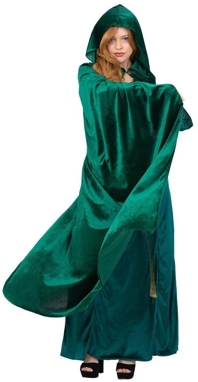 Capa Larga Con Capucha De Smiffys, Color Marrón, Ideal Para Disfraces Medievales, Halloween Y Fiestas De Temática Histórica
