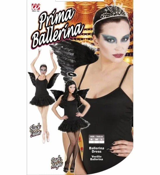 Disfraz de Bailarina Ballet Cisne Negro para Mujer Adultos Widmann