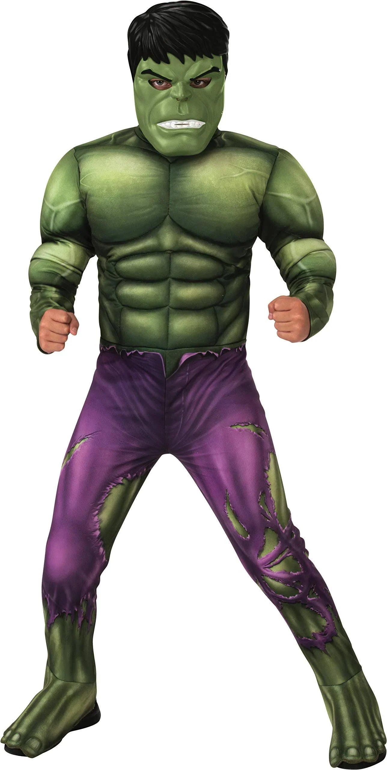Disfraz de Hulk Musculoso Infantil Hulk Rubies