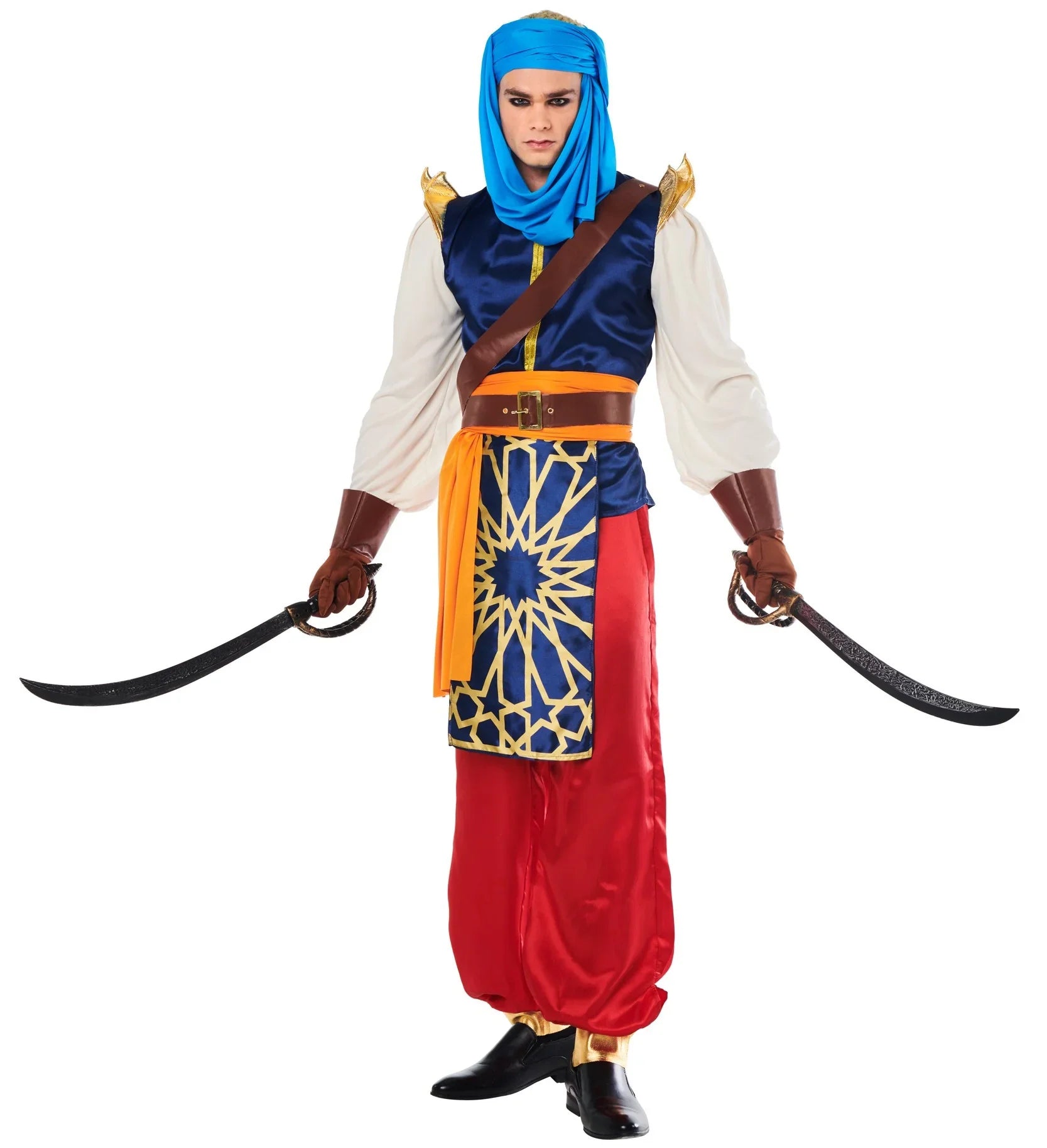 Disfraz de Guerrero Árabe para Hombre Árabes Kimokawaii