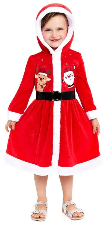 Disfraz de Mamá Noel Infantil Mamá Noel Partilandia