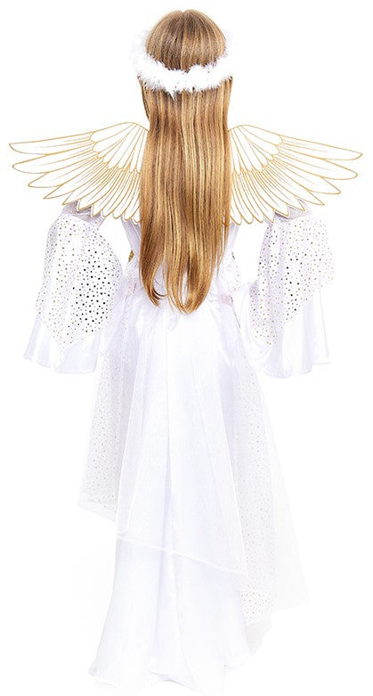 Disfraz de Angel Navideño para Niña Ángeles Partilandia
