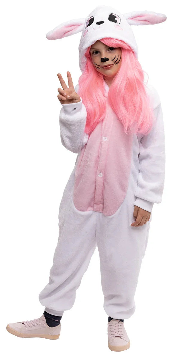 Disfraz de Conejo Blanco de Peluche Infantil Conejo Rubies