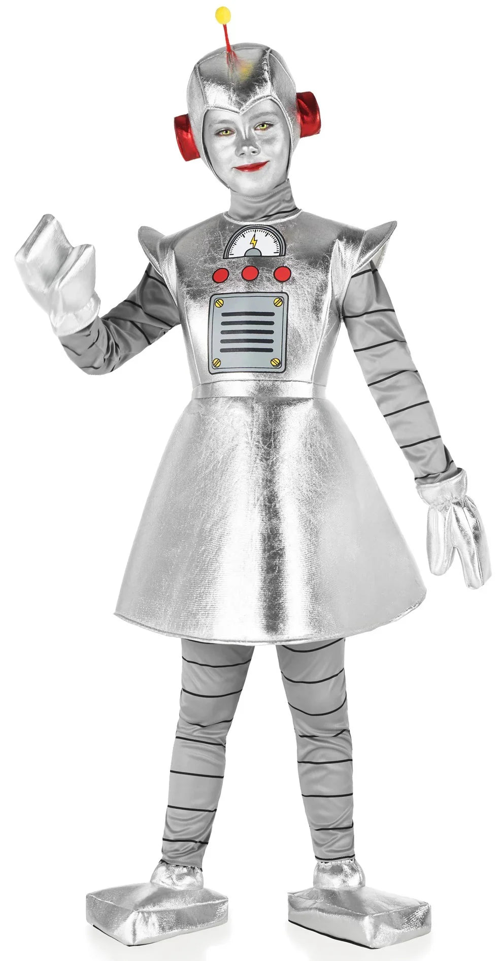 Disfraz de Robot Androide para Niña Robot Kimokawaii