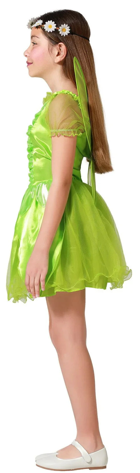 Disfraz de Hada Campanilla con Alas para Niña Campanilla Atosa