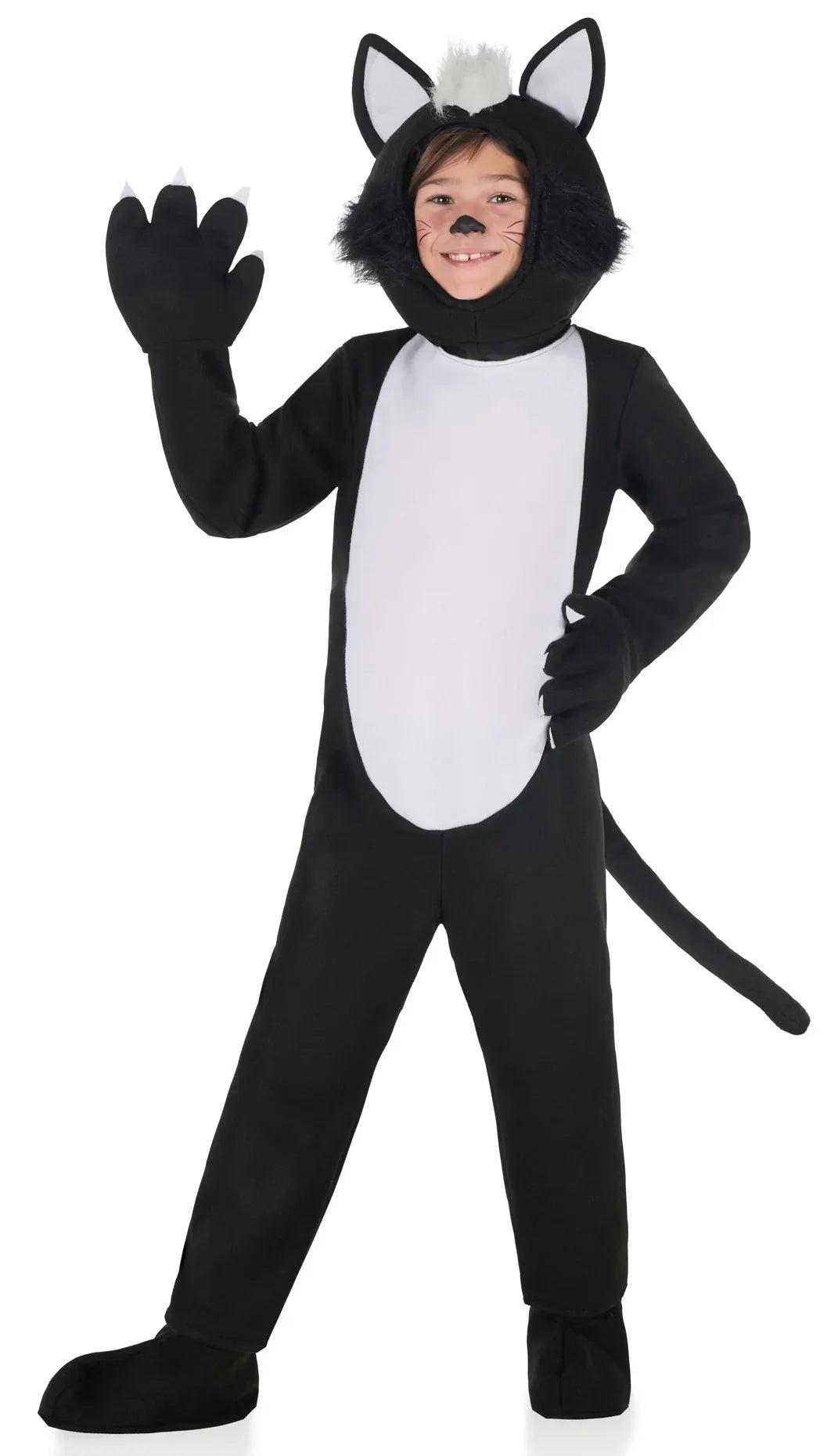 Disfraz de Gato Negro Infantil Gato Kimokawaii