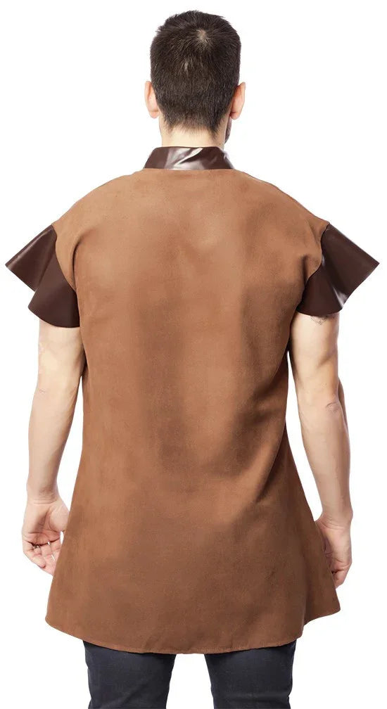 Chaleco Medieval Largo para Hombre Campesinos y Posaderos Medievales EuroCarnavales