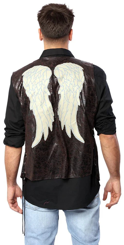 Chaleco Motero Daryl The Walking Dead para Hombre Chalecos EuroCarnavales
